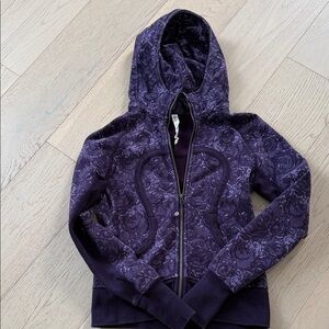 lululemon athletica Purple Hooded Jacket